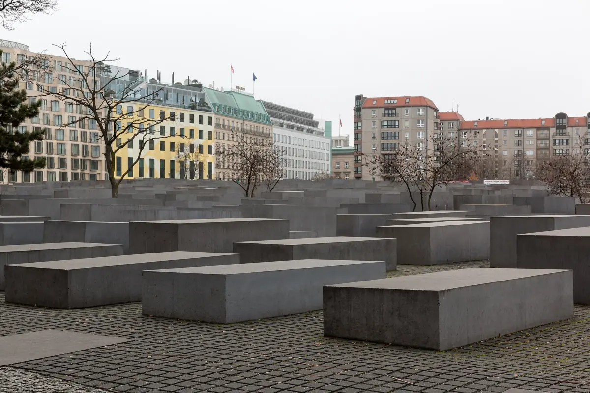 The field of stelae of the Memorial to the Murdered Jews of Europe